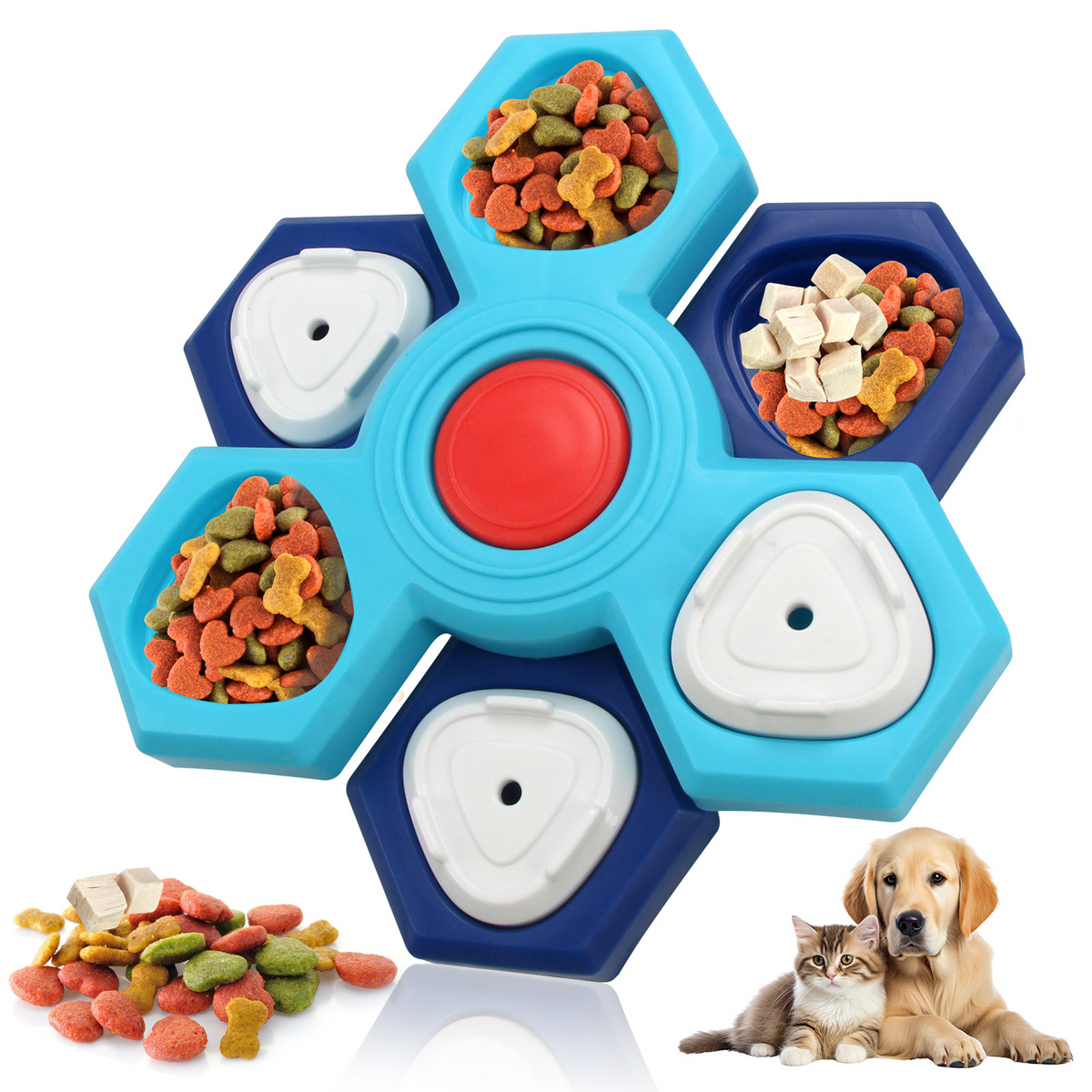 Juguete rompecabezas para perros con premios – Zarpa Feliz