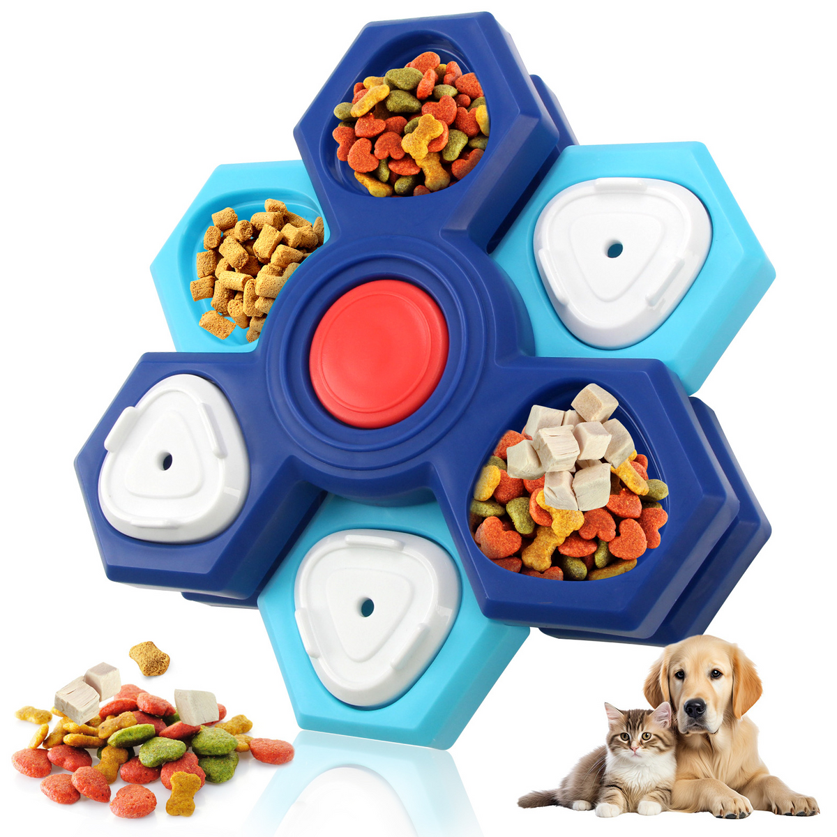 Juguete rompecabezas para perros con premios – Zarpa Feliz