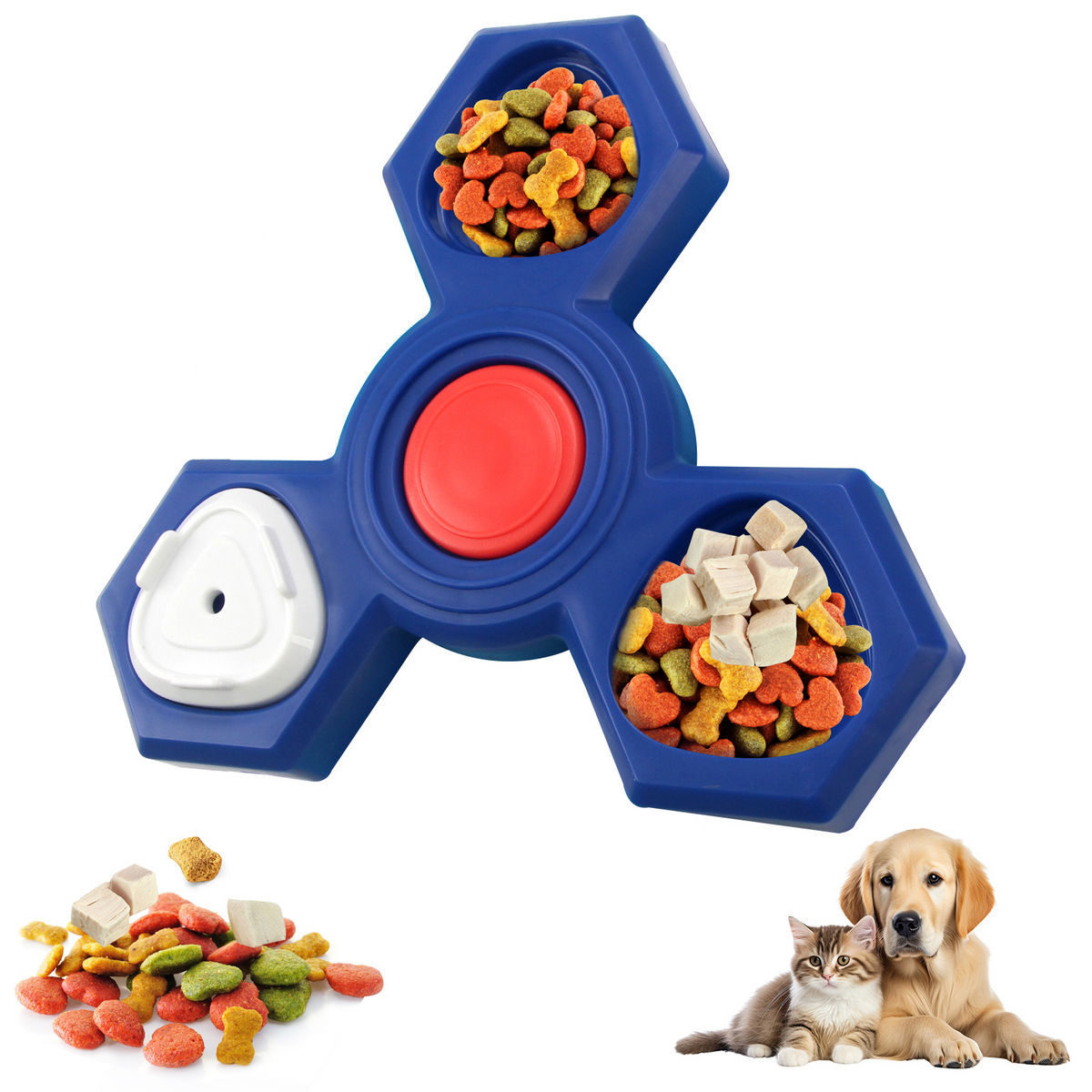 Juguete rompecabezas para perros con premios – Zarpa Feliz
