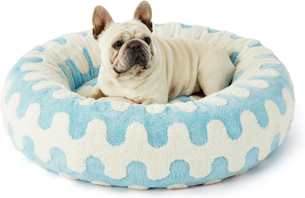 Cama donut antiestrés CozyPaw para perros y gatos – Zarpa Feliz