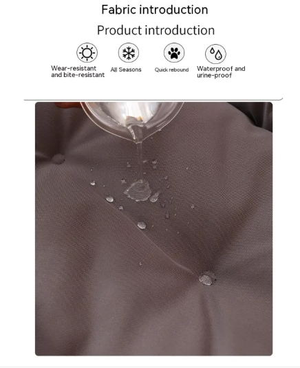 Cama impermeable para perros resistente a mordiscos – Zarpa Feliz