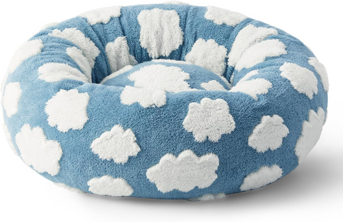Cama donut antiestrés CozyPaw para perros y gatos – Zarpa Feliz