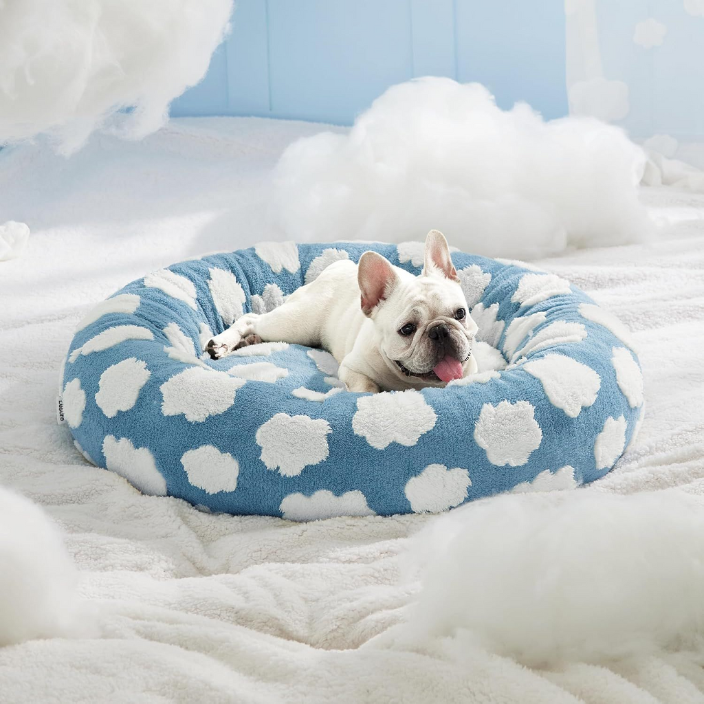 Cama donut antiestrés CozyPaw para perros y gatos – Zarpa Feliz
