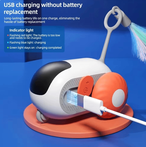 Coche interactivo para gatos con mando – Zarpa Feliz