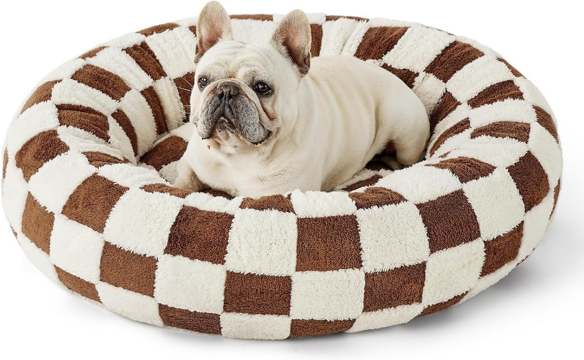 Cama donut antiestrés CozyPaw para perros y gatos – Zarpa Feliz