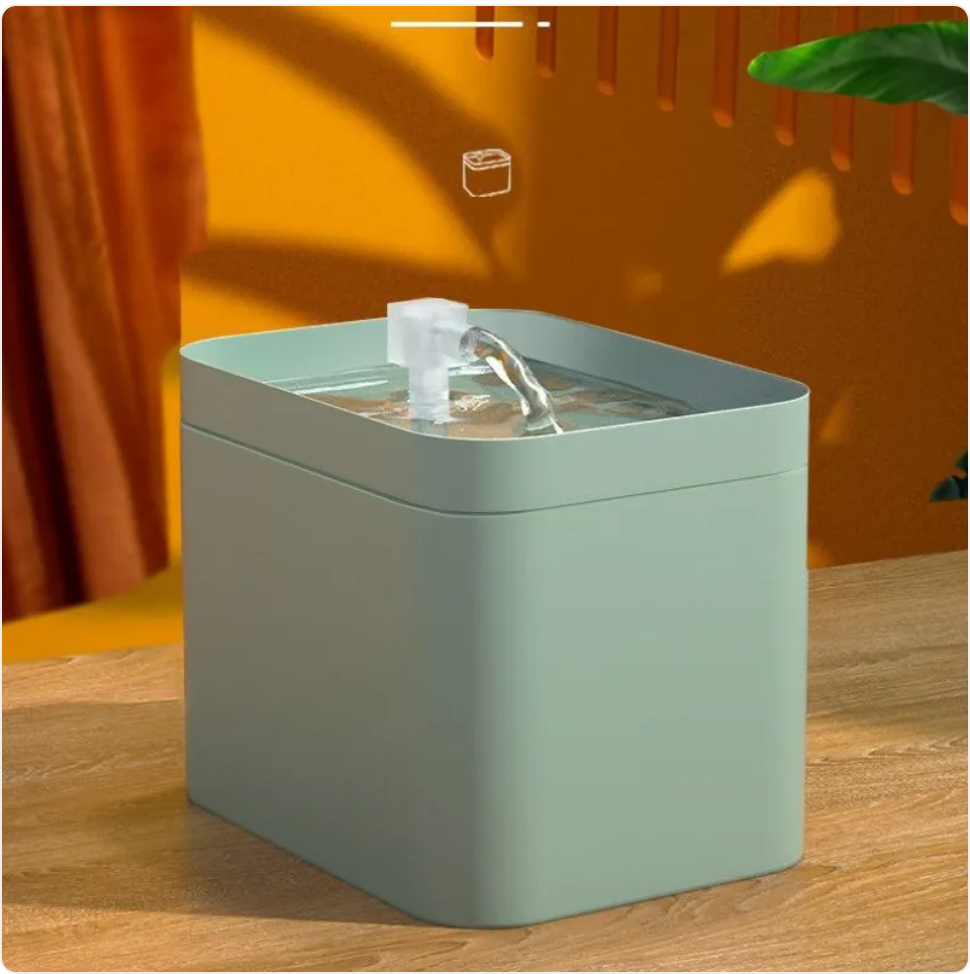 Fuente de agua para gatos y perros 1,5 L – Zarpa Feliz