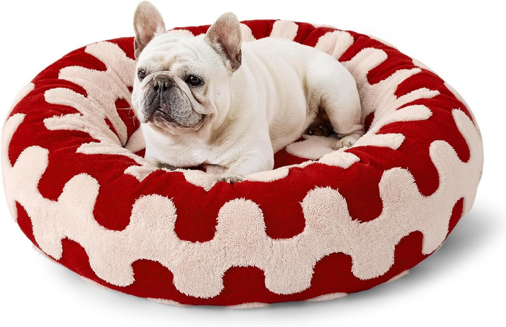 Cama donut antiestrés CozyPaw para perros y gatos – Zarpa Feliz